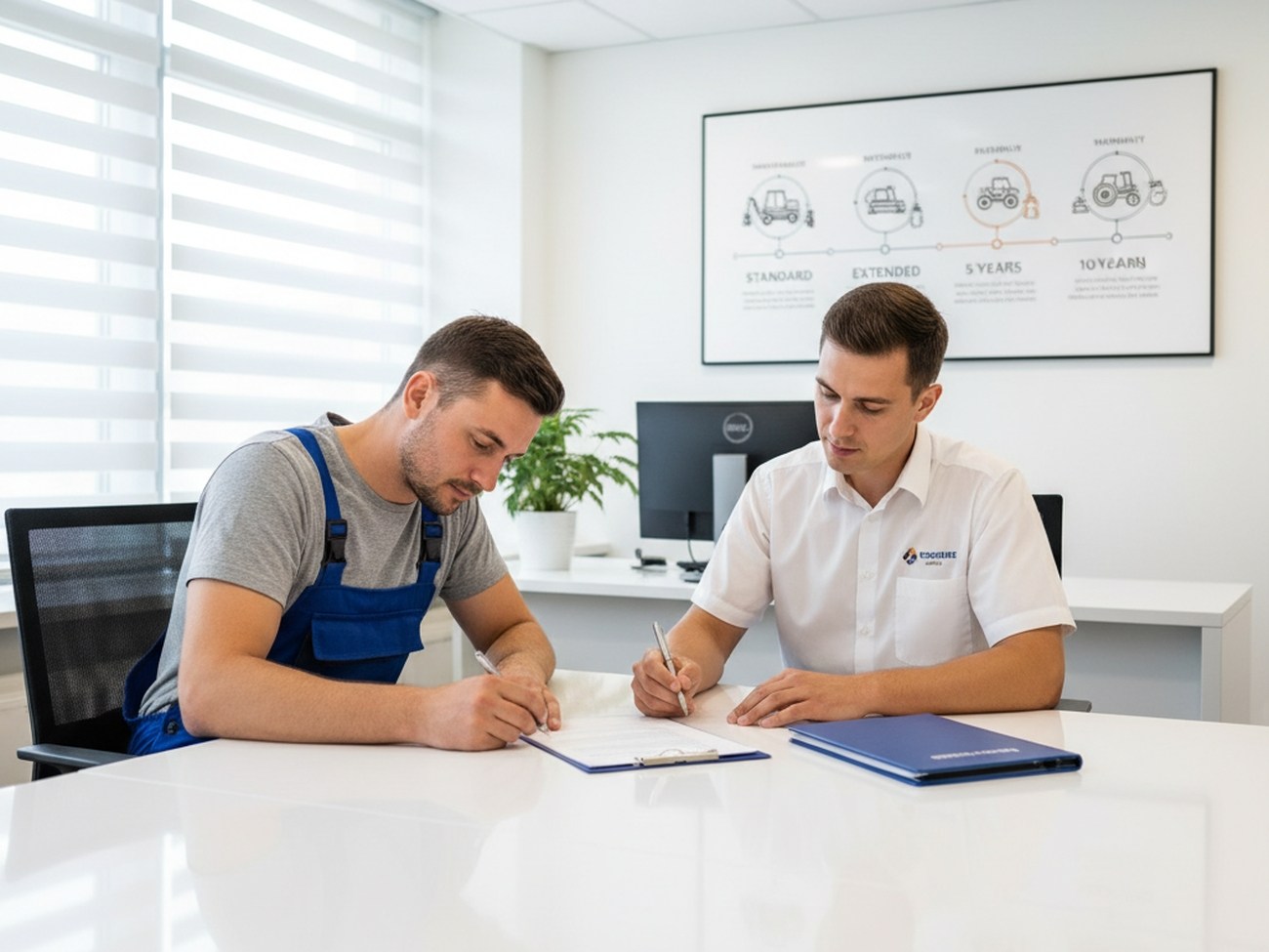 Оформление гарантийных документов для спецтехники