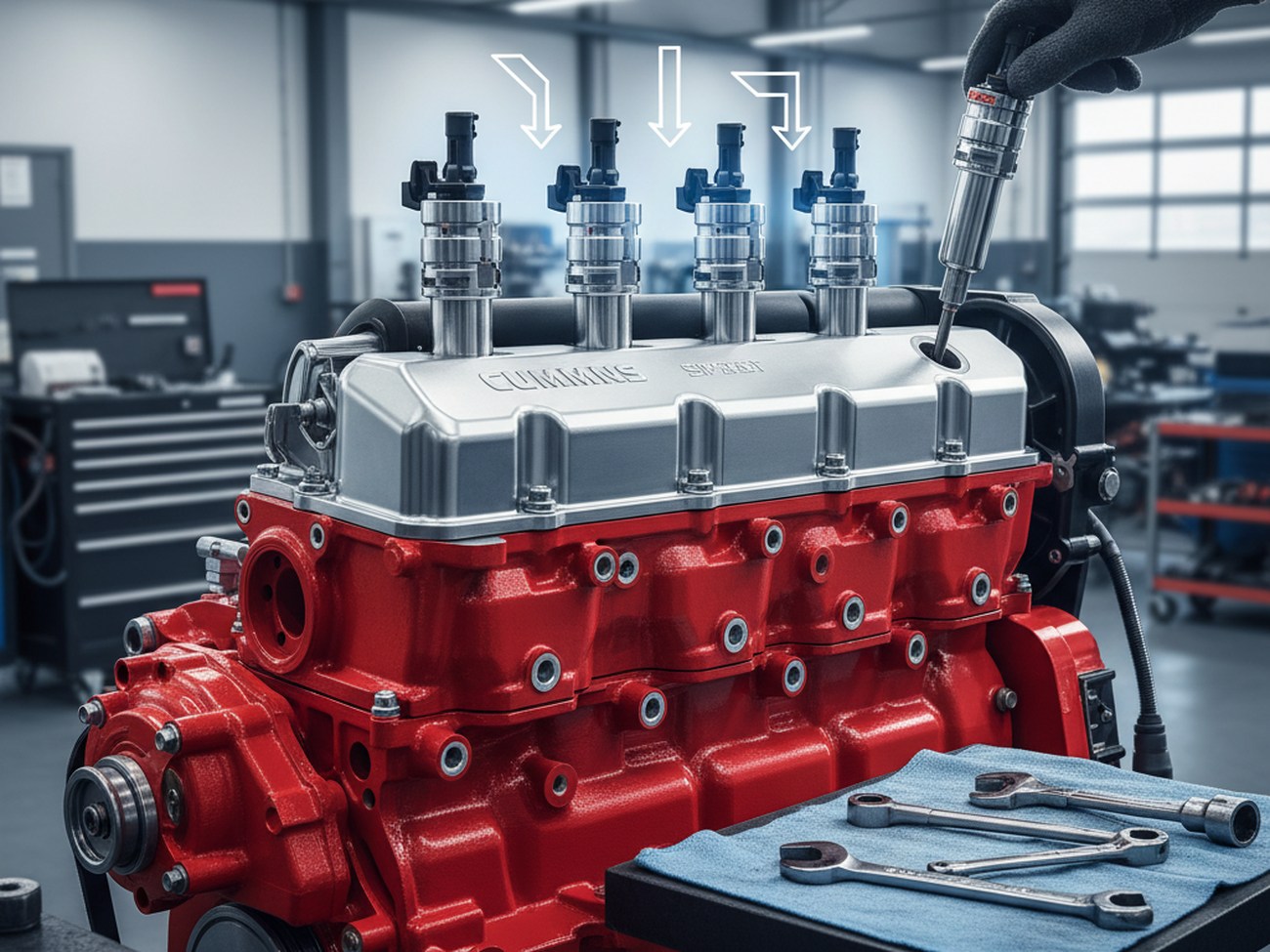 Форсунки Cummins — диагностика, чистка и замена топливных форсунок