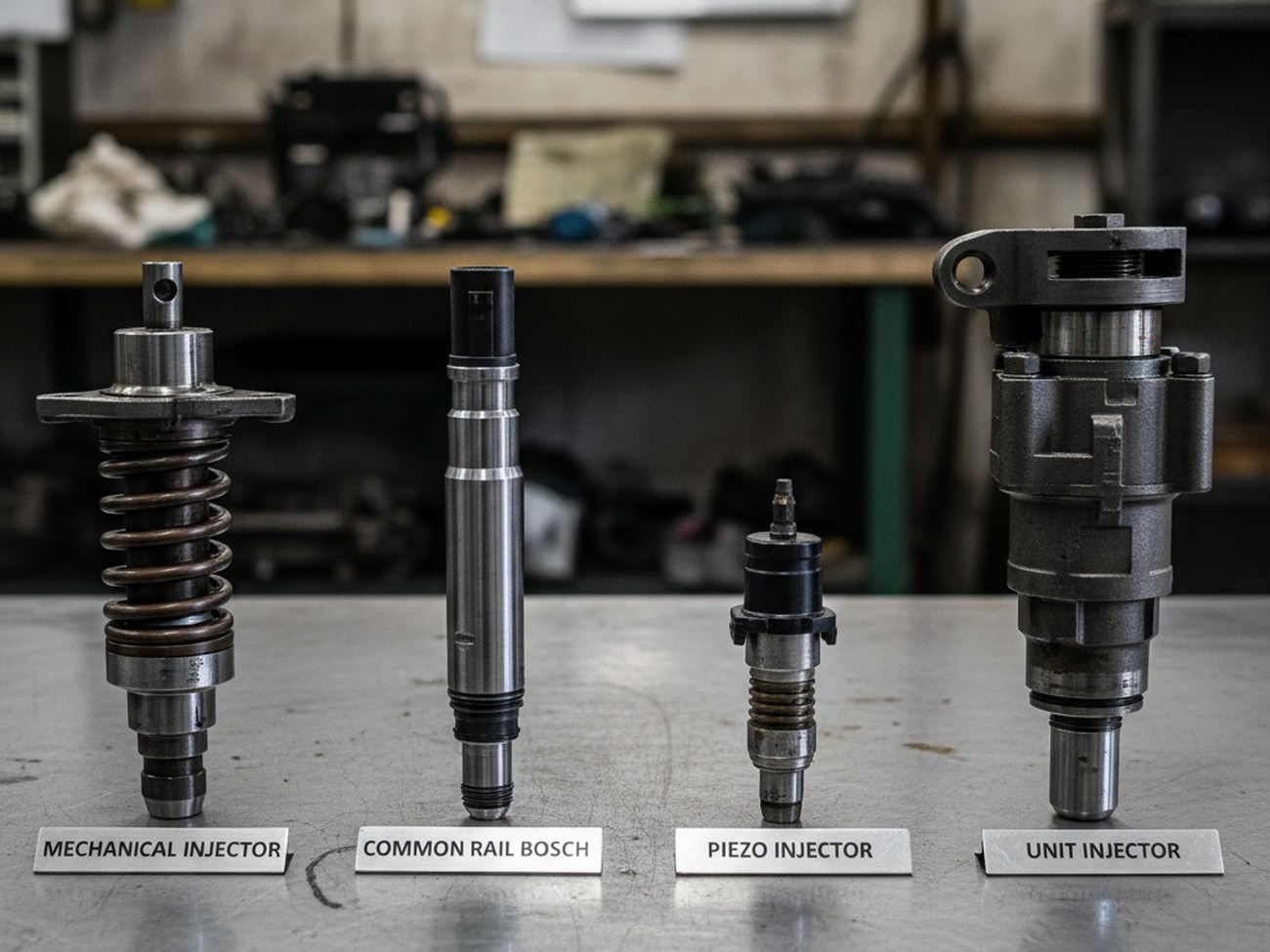 Типы топливных форсунок Cummins для спецтехники