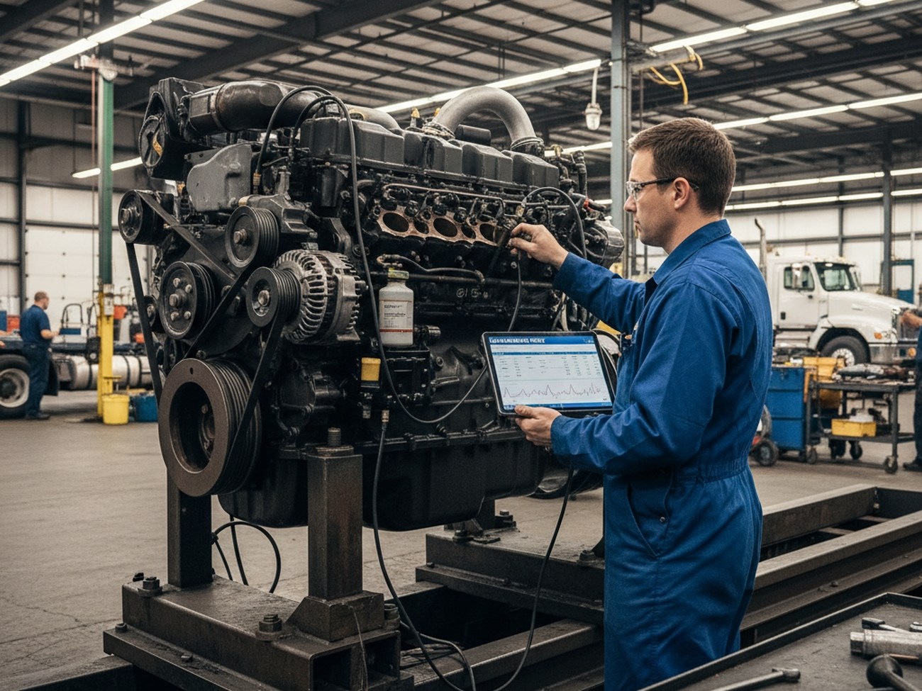диагностика двигателя cummins грузовик сервис