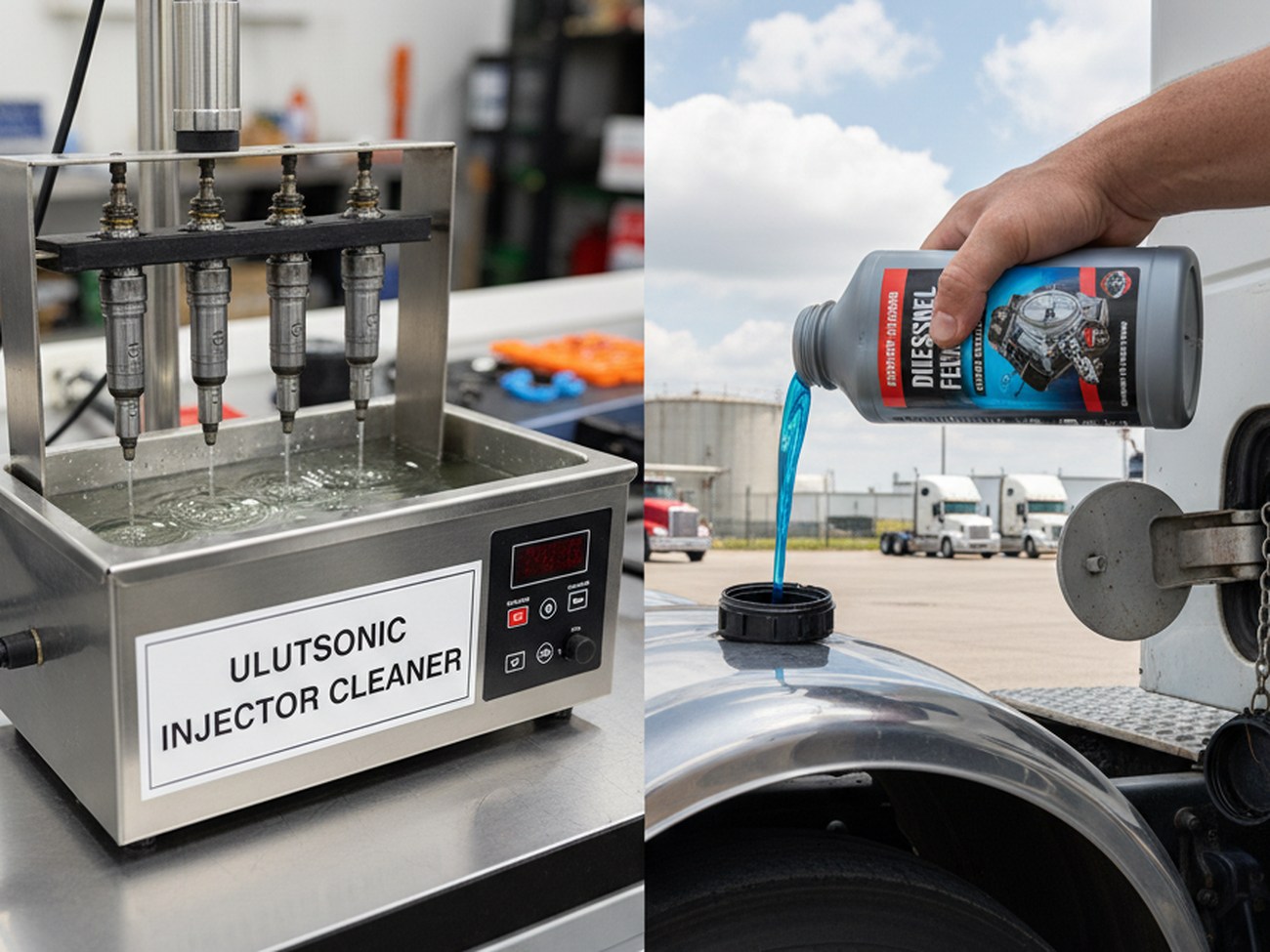 Чистка форсунок Cummins ультразвуком и топливными присадками