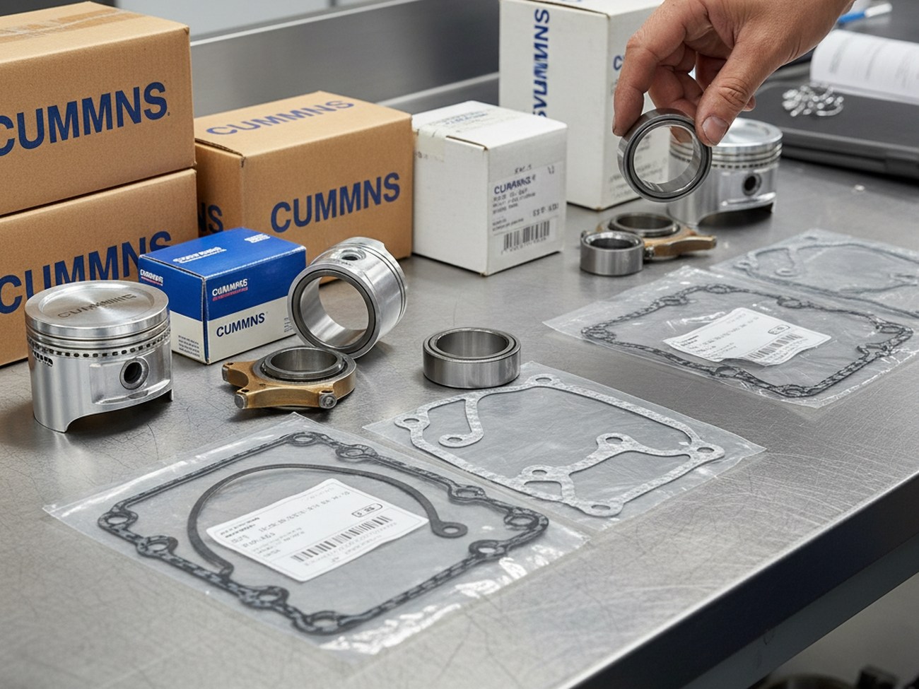 оригинальные запчасти cummins сравнение деталей